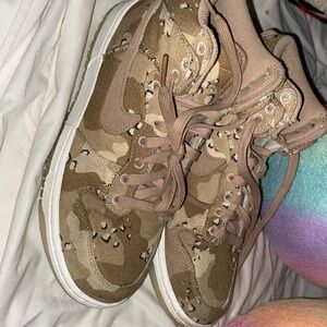 Nike Dunk High Camo Desert